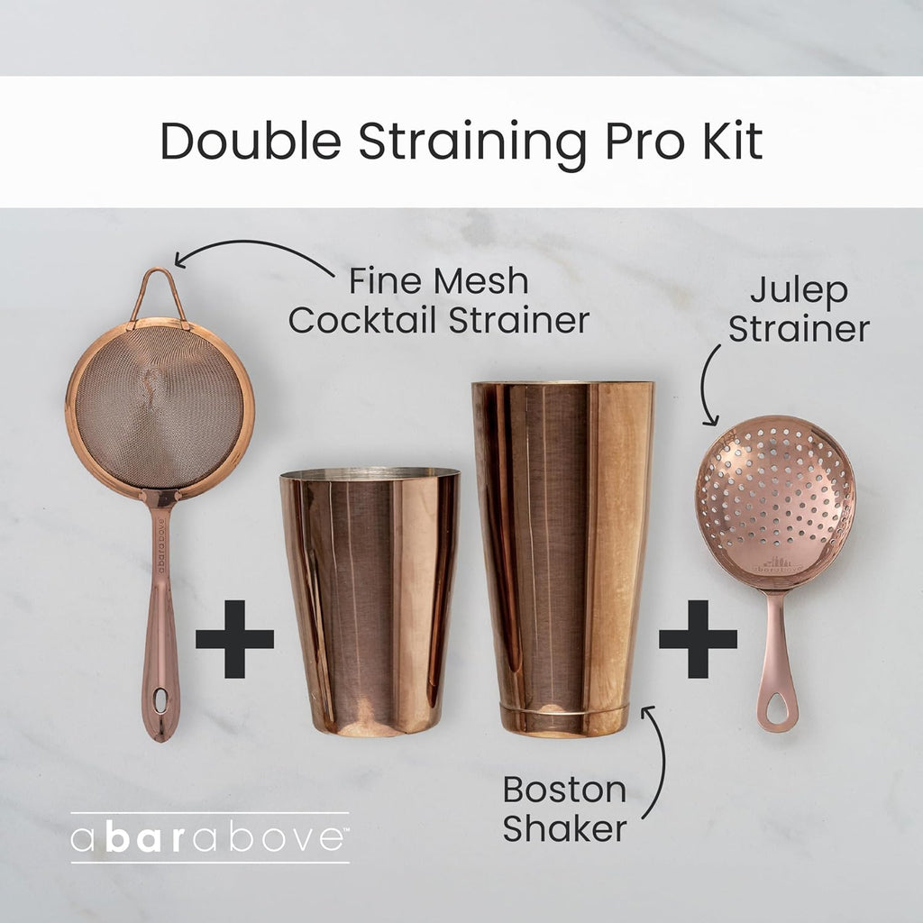 Professional Boston Shakers Set 18 oz Weighted Stainless Steel Cocktail Shaker Set for Bartenders, Premium 304 Steel