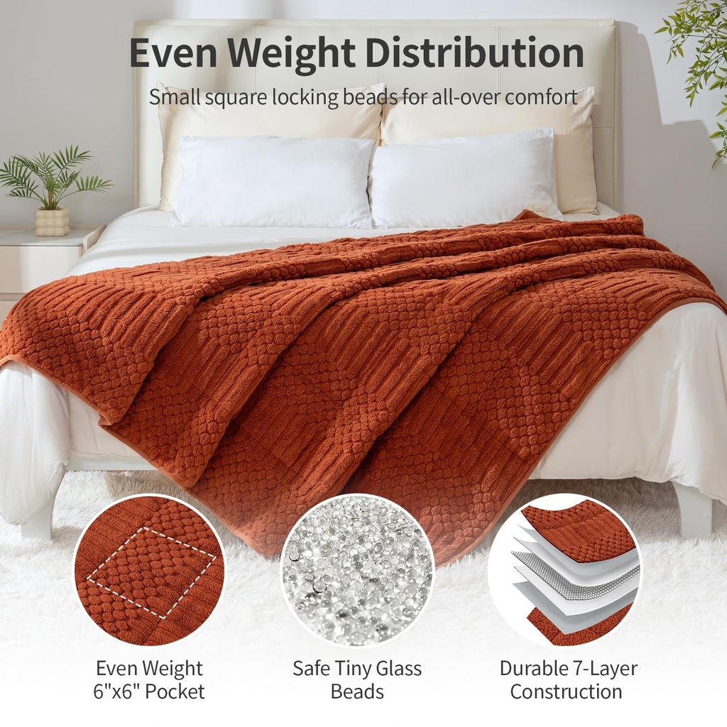 Weighted Blankets for Adults Queen Size, 20lbs 60x80 inches