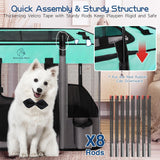 Dog Playpen,Pet Playpen,Foldable Dog Cat Playpens,Portable Exercise Kennel Tent Crate,Water-Resistant Breathable Shade
