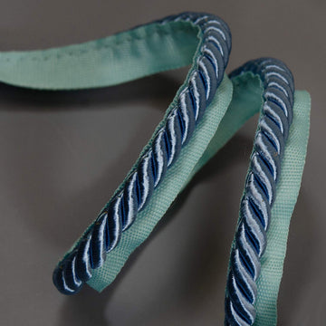 Emmerson 1/4" Twisted Lip Cord Trim, Versatile Trim for DIY Crafts, Picture Frames, Home Decor, and Fashion Items