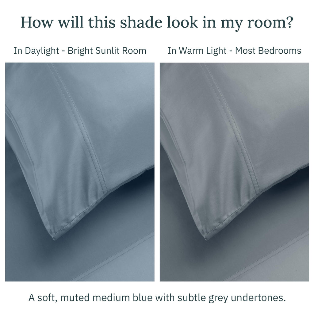 100% Egyptian Cotton 2-Pack King Size Pillowcases