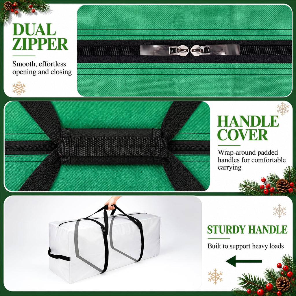 Christmas Tree Storage Bag 7.5 FT, 600D Oxford Tree Storage Box