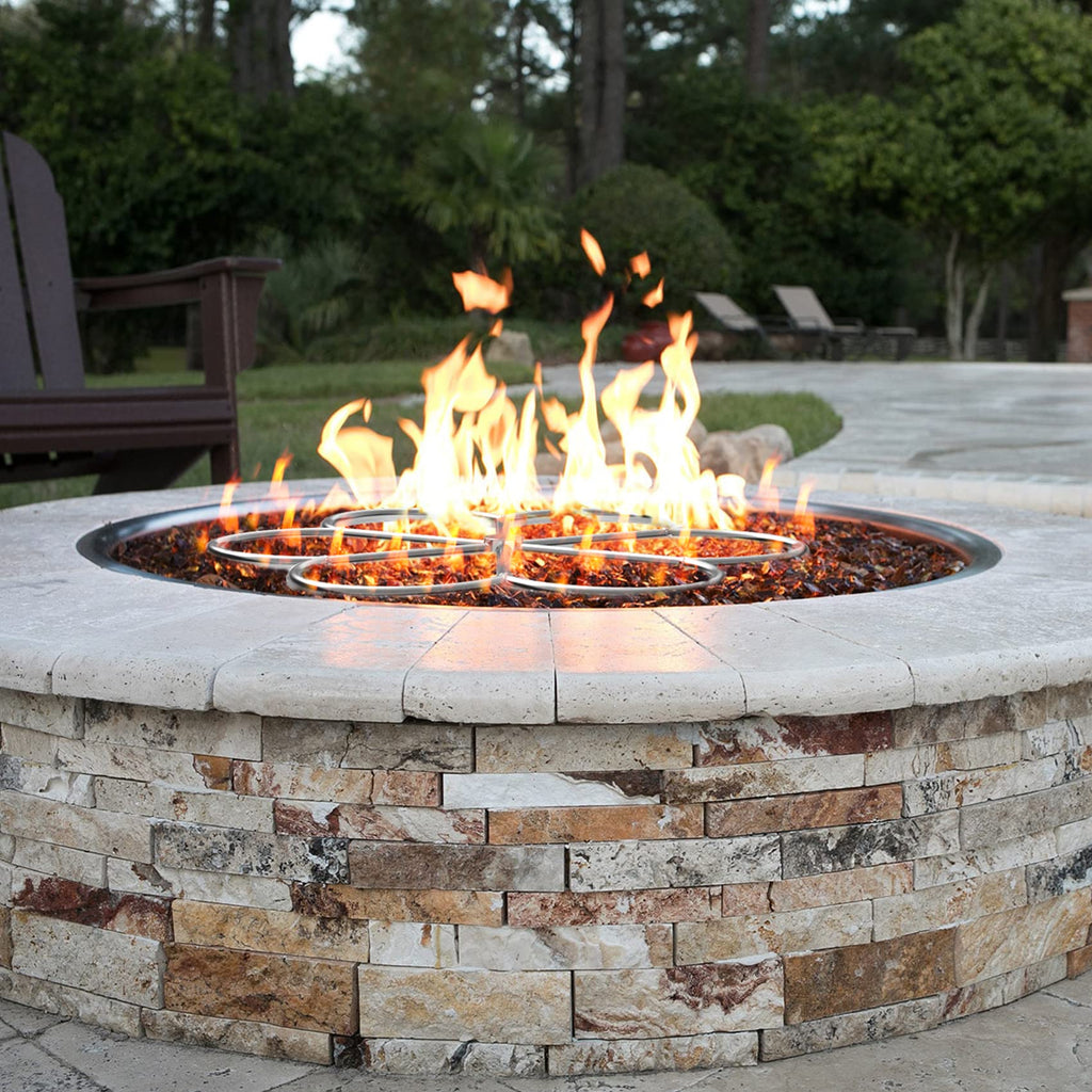 30-Inch 304 Stainless Steel Fire Pit Burner
