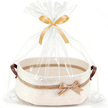 Large Gift Baskets Empty with Handles 14"x 10"x 5.5"