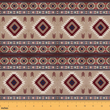 Aztec Western Boho Fabric by The Yard Soft 10 Yards