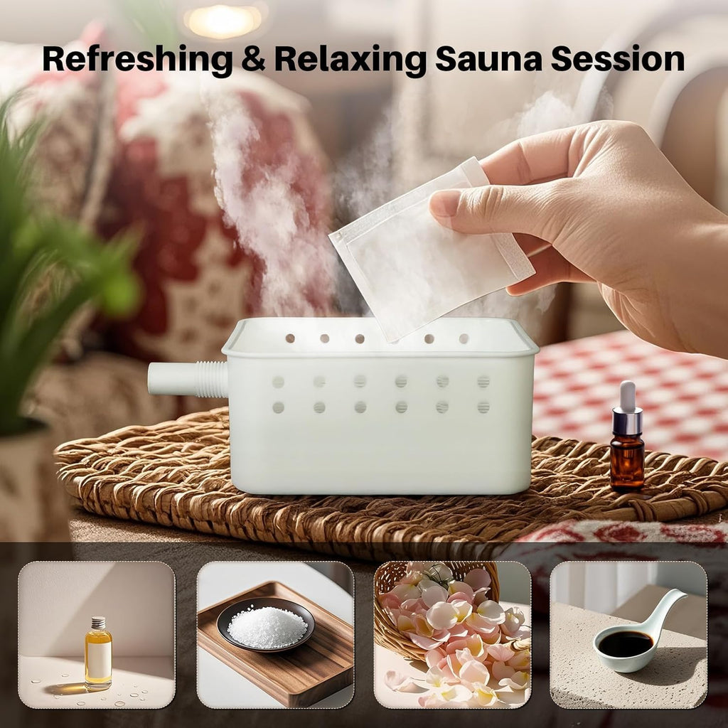 2024 Portable Steam Sauna for Home, Personal Full Body Sauna Tent Indoor Sauna for Home