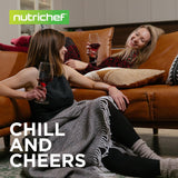 27 Bottle Wine Fridge | Dual Zone Wine Chiller | Adjustable Temperature 41°F to 