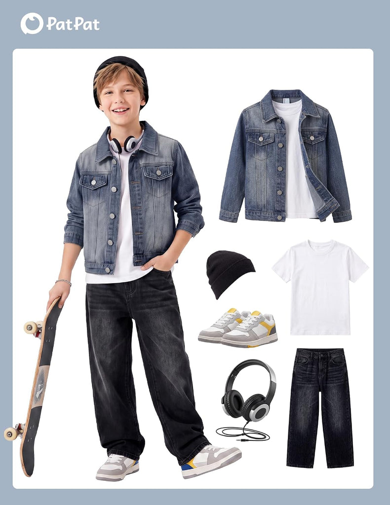 Boys' Denim Trucker Jacket