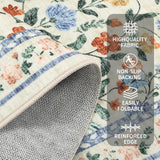 Washable Area Rug 9 x 12