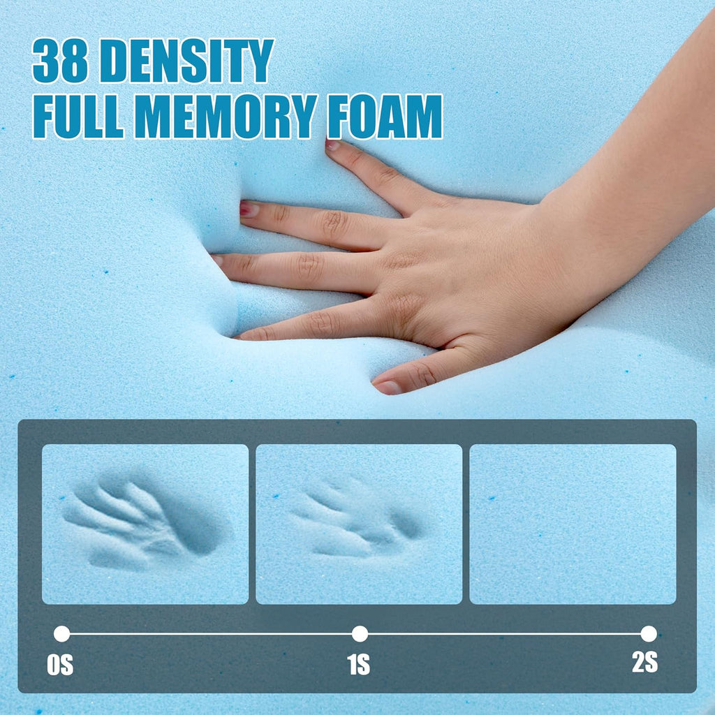 Memory Foam Knee Pillow for Side Sleepers, Leg Pillow for Knee, Separates The Knees for Body Alignment-Between Leg