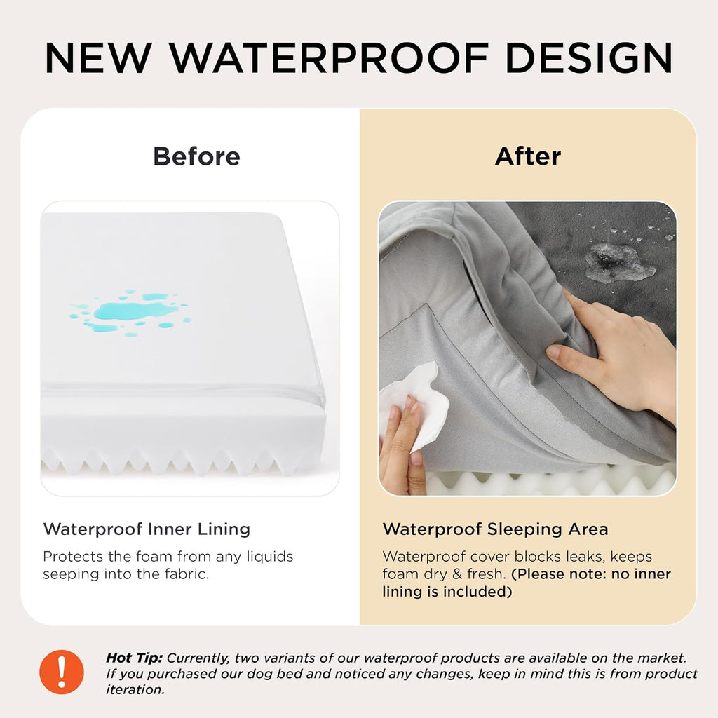 Orthopedic Dog Bed Medium Size Dogs - Washable Small Medium Dog Cat Bed Waterproof