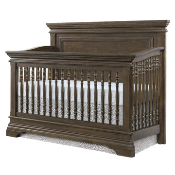 Olivia 4 in 1 Convertible Crib, Brushed Rosewood