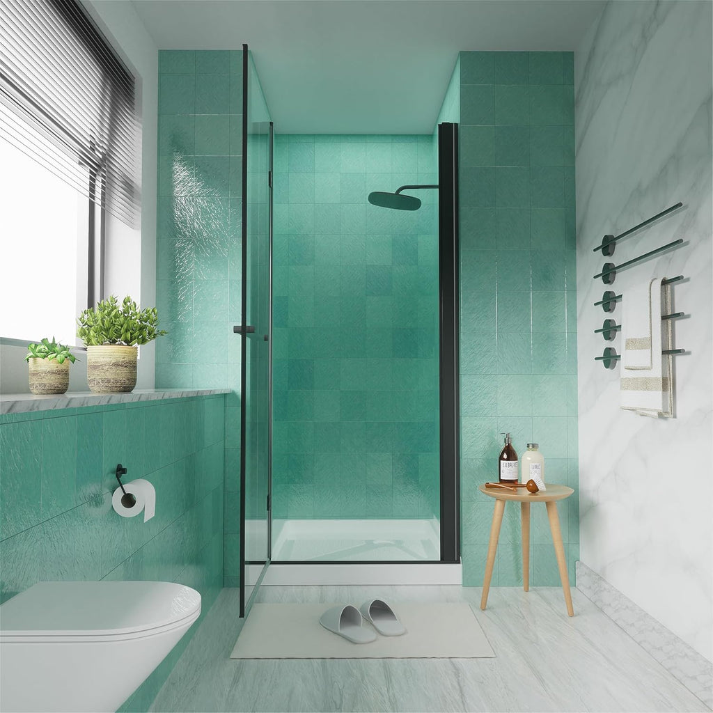 32-34 in.W x72 in.H i-Homare Frameless Pivot Shower Door