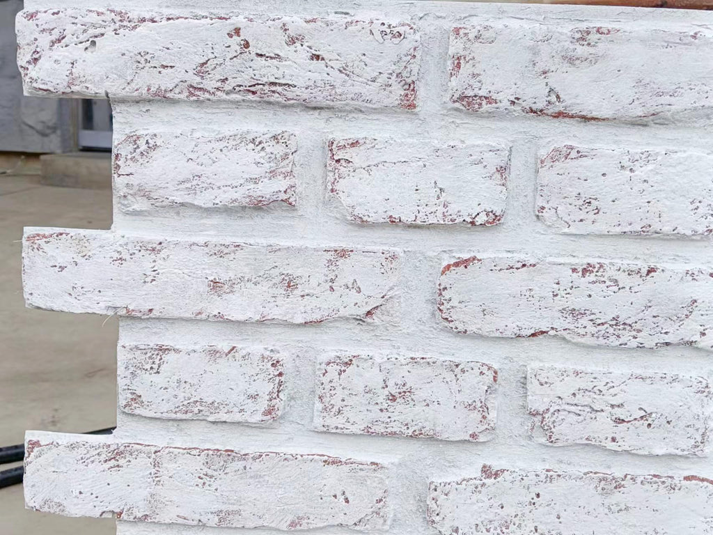 Faux Brick Panels Fake Brick Siding Wall Panel Fiberglass Board,Thin Brick Veneers for Indoor Outdoor Wall