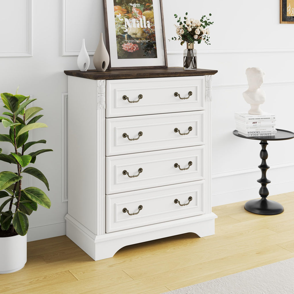 Farmhouse 4 Drawer Dressers