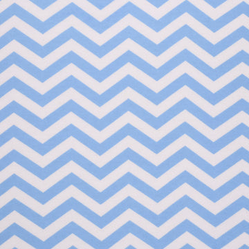 Flannel PRT Chevron, Lt Blue Cut by The Yard