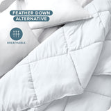 Duvet Insert Comforter - King/California King - Goose Down Alternative - Ultra-Soft - Premium 1800 Series