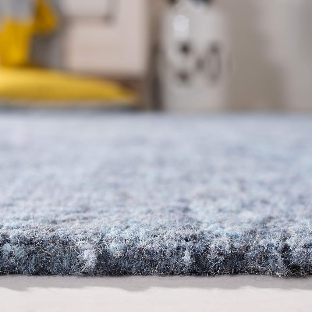 Area Rug 8x10 - Abstract - Large - Blue, Handmade Wool