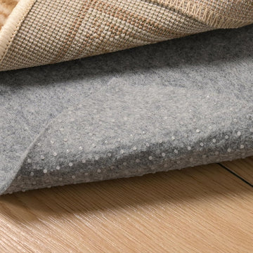 Non Slip Rug Pad 2x4 Feet Carpet Padding, Under Rug Padding Cushioned for Hardwood Floors, Thick Felt Cushion Carpet