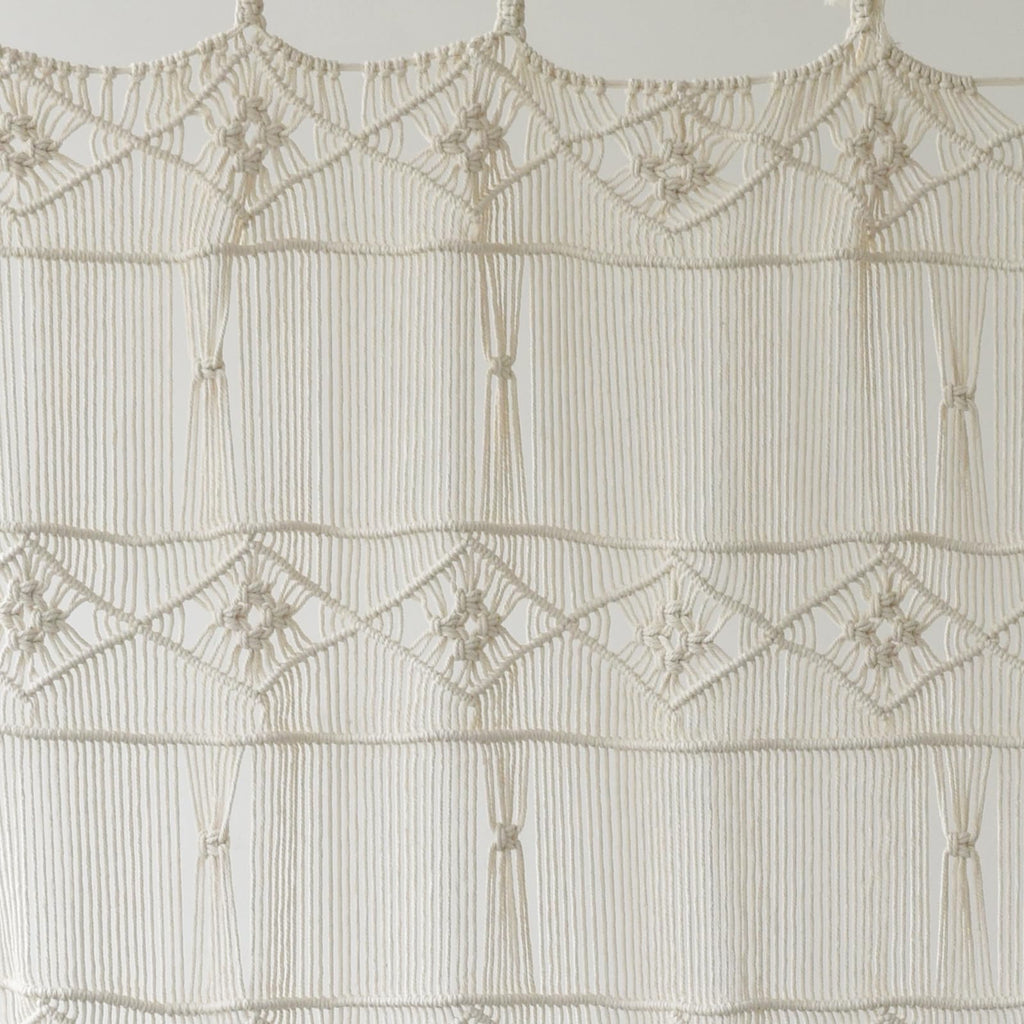 Macrame Curtain Handmade Woven Divider Doorway window Curtain 42"W*75"L