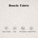 144" Sectional Couches for Living Room, Comfy U-Shaped Cloud Couch with Chaise Lounge, Modern Deep Seat Boneless Sofa