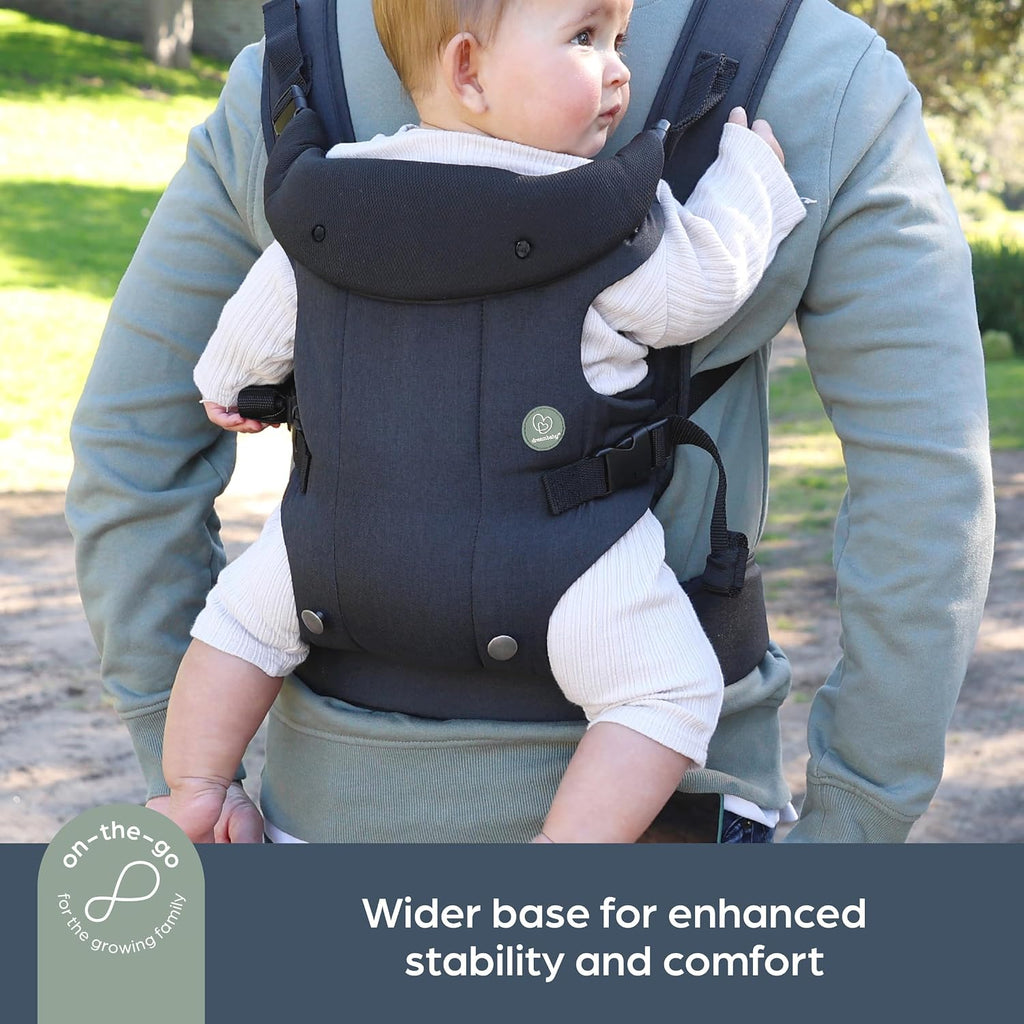 Journey Adjustable in-1 Baby Carrier for Newborn to Toddler up to 15kg - Comfortable, Versatile & Ergonomic for Mum