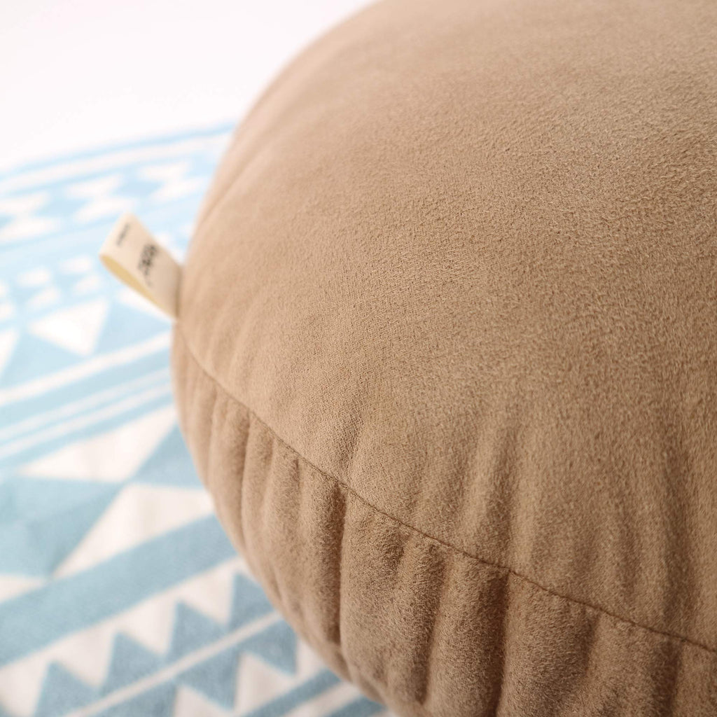 Round Throw Pillows Down-Like Polyester Filling Super Soft Ultra Fluffy Feather-Like Touching Decorative Circle Floor