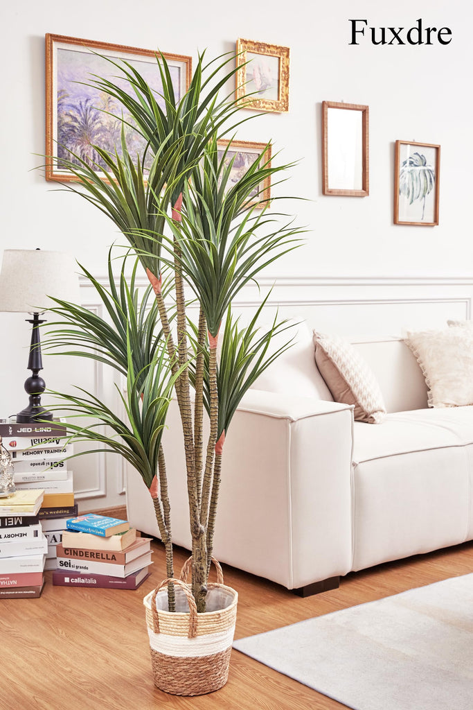 5Ft Artificial Yucca Tree Artificial Dracaena Tree Large Fauxe Agave Plant and Tall Artificial Plant Home Office