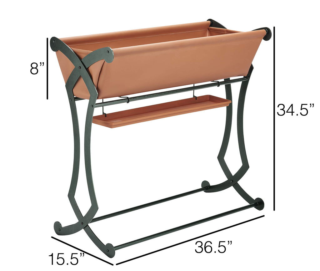 Planter Victorian (Verde Green)