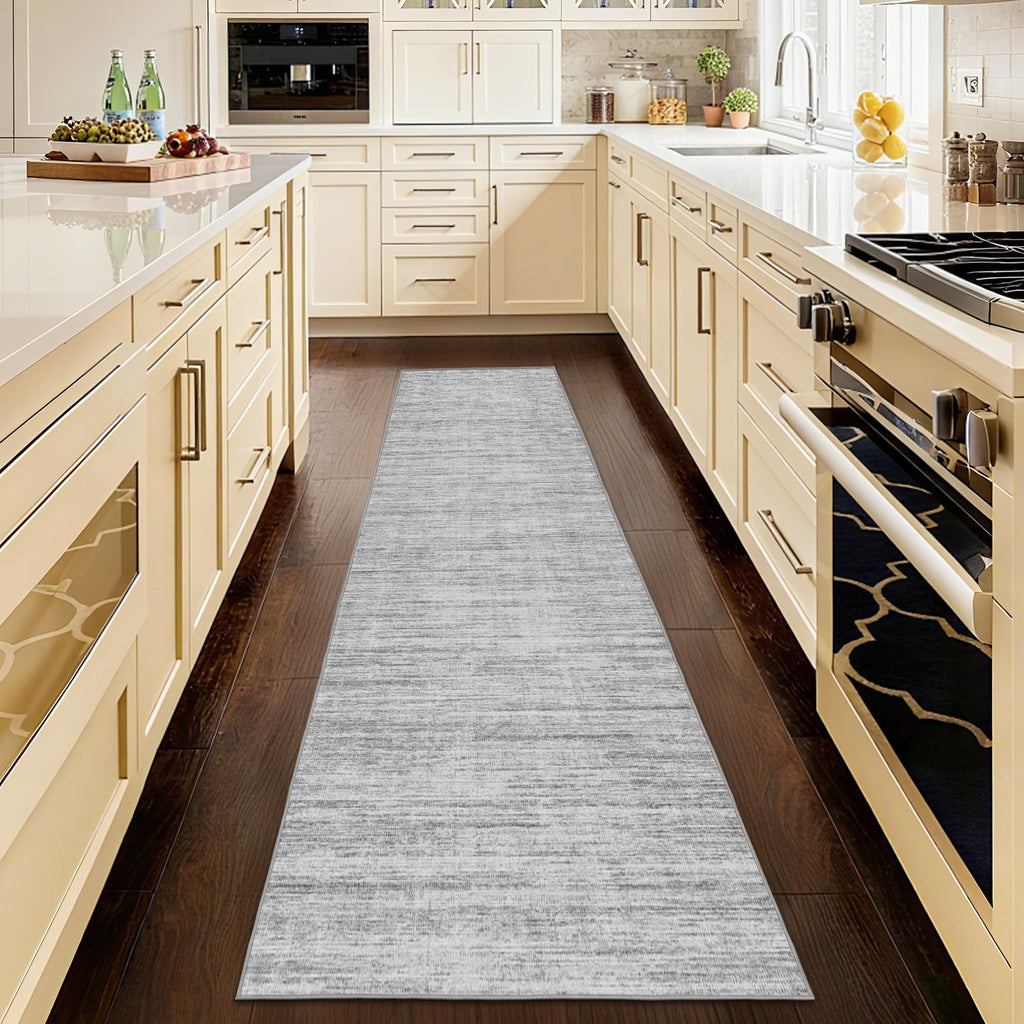 Runner Rug Runners 12ft Non-Slip, Long Abstract Kitchen Rug Runners, Stain Resistant Soft Washable Runner