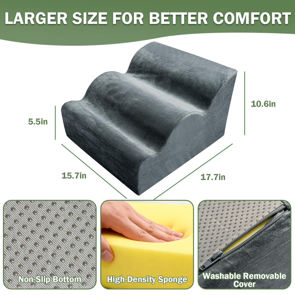 Foot Rest for Under Desk - 3-Layer Multi-Functional Foot Stool