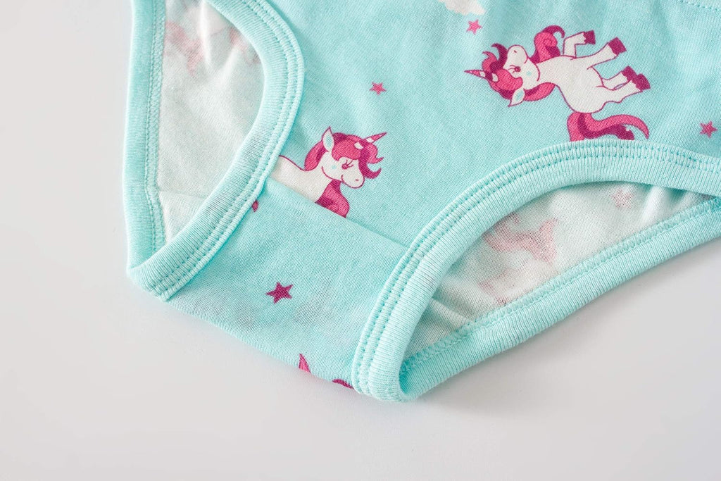 Girls Soft Panties Toddler Underwear Kids Cotton Briefs
