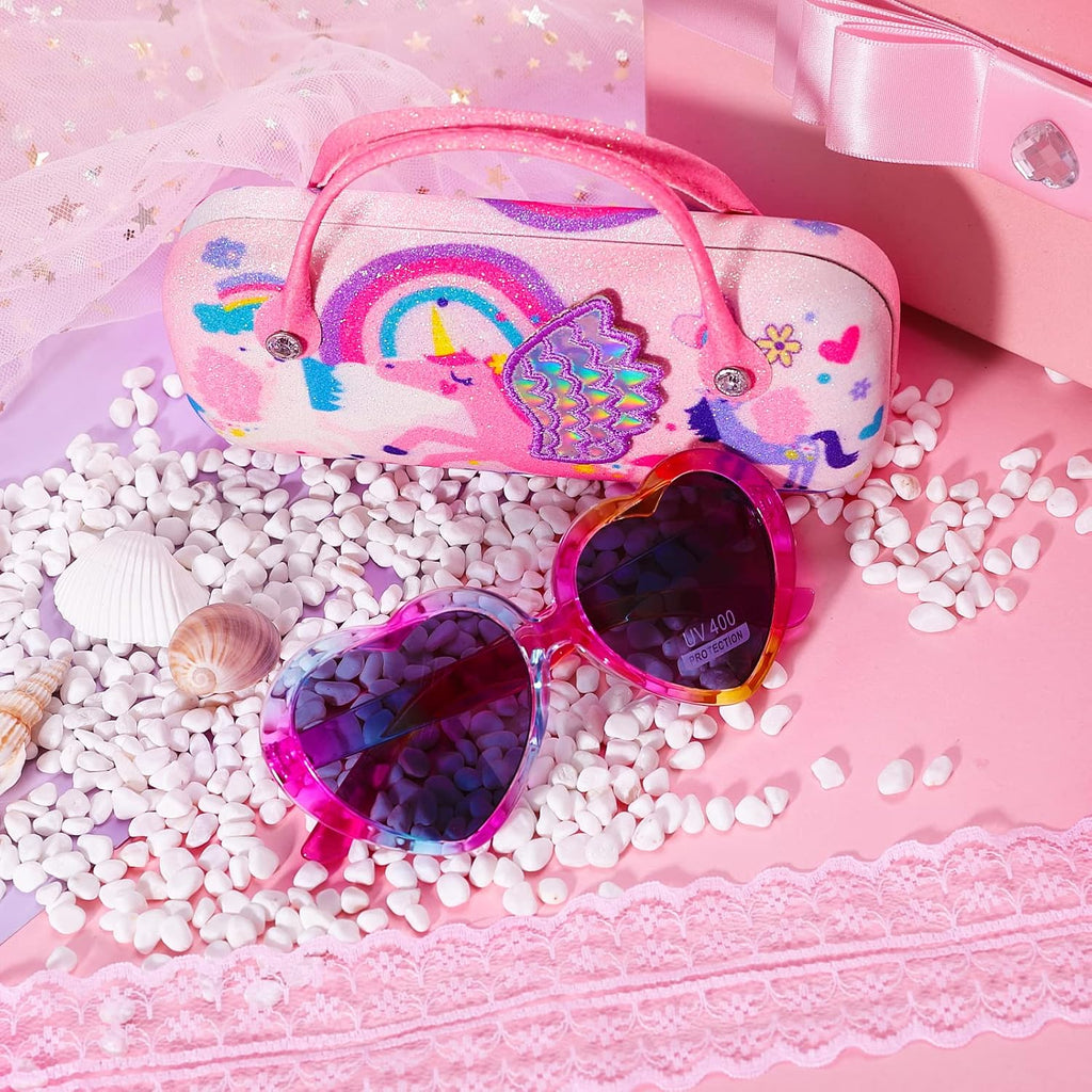 Sunglasses for Girls, Toddler Kids Polarized Sunglass with Case
