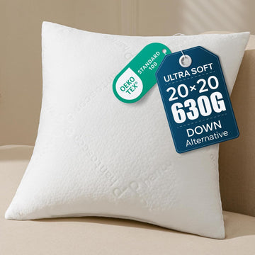 20x20 Throw Pillow Inserts, Ultra-Soft Air Layer Pillow 1 Pack