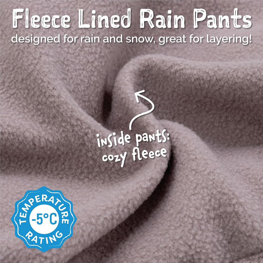 Cozy-Dry Rain & Snow Pants for Toddlers