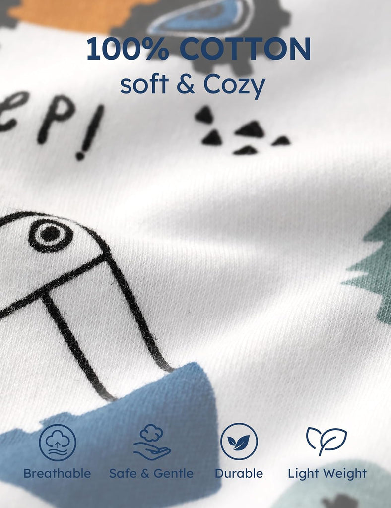 Baby Sleepers 100% Organic Cotton Baby Pajamas Boys Girls Clothes