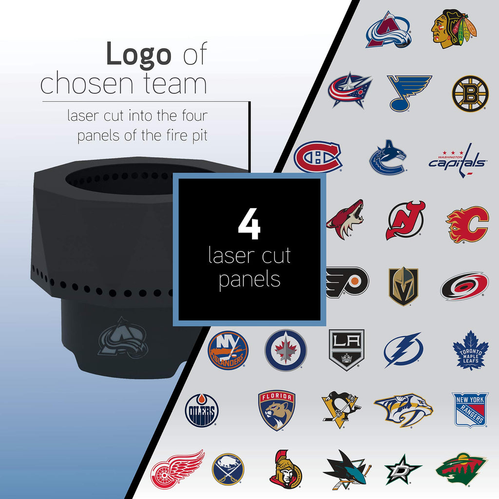 Portable Fire Pit, Montreal Canadiens
