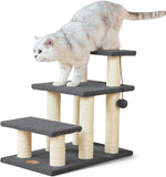 Dog Stairs & Cat Scratching Post Pet Steps for High Beds Couch