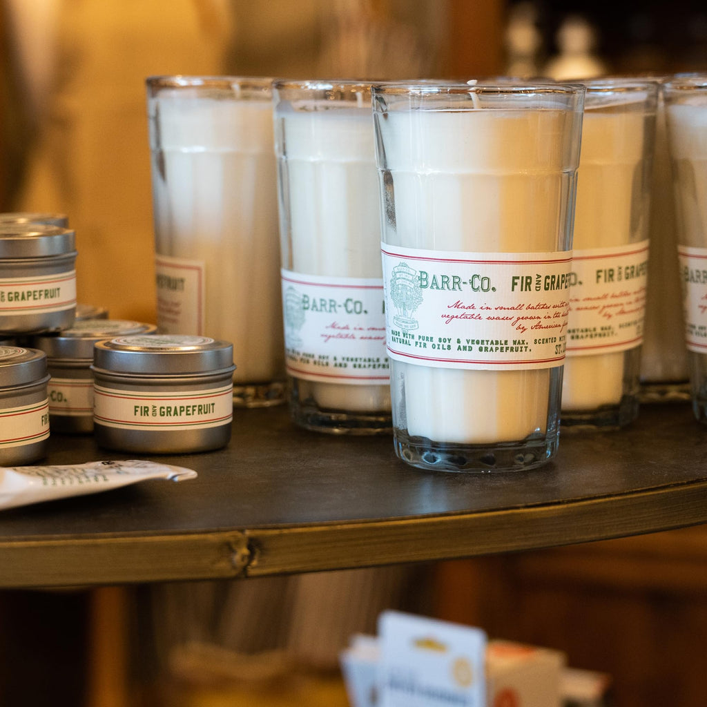 Fir & Grapefruit Parfait Glass Candle, 10 oz