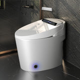 Smart Toilet with Built-in Heated Seat, One-Piece Bidet Toilet