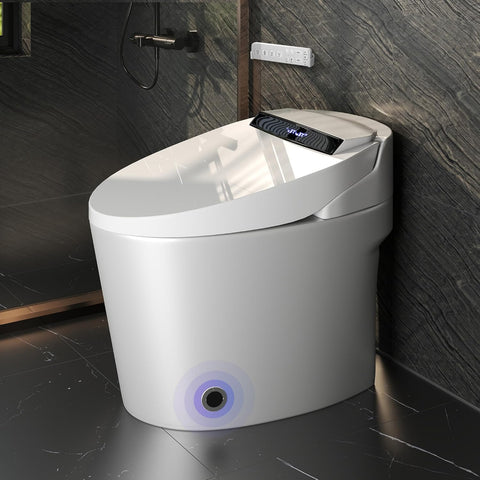 Smart Toilet with Built-in Heated Seat, One-Piece Bidet Toilet