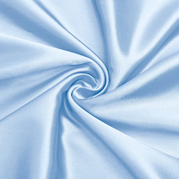 Baby Blue Satin Fabric by The Yard 60 Inch Wide (1 Yard)