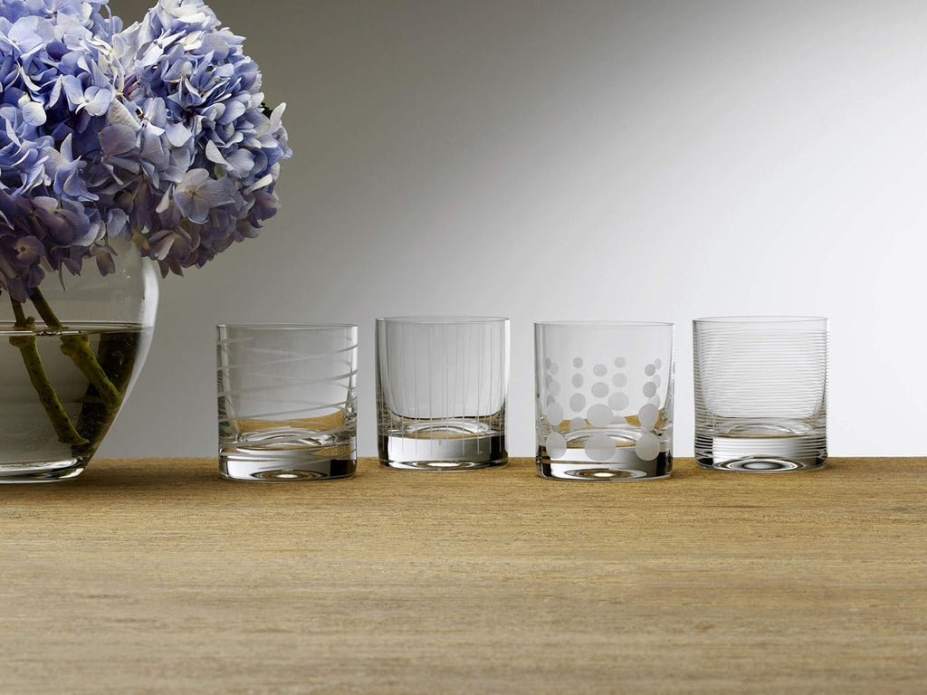 Cheers Double Old Fashioned Glass, 12.75-Ounce, Set of 4