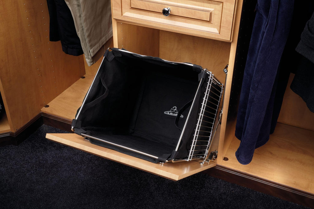 Steel Tilt Out Hamper for Custom Closet Systems