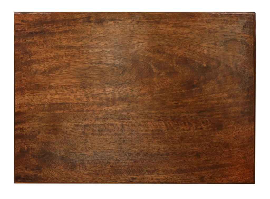 Solid Wood Coffee Table - Hand Carved Decorative Center Table