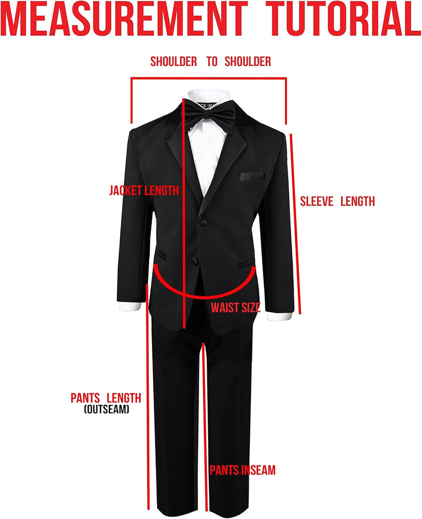 Boy's Modern Tuxedo Dresswear Set