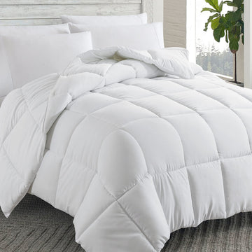 Down Alternative Comforter White Full Size - All Season Duvet Insert