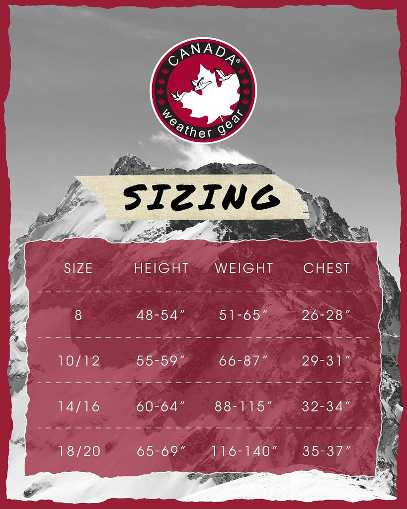 Boy Winter Coat - Heavyweight Water and Wind Resistant Boys Winter Parka Jacket Ski Insulated Outerwear