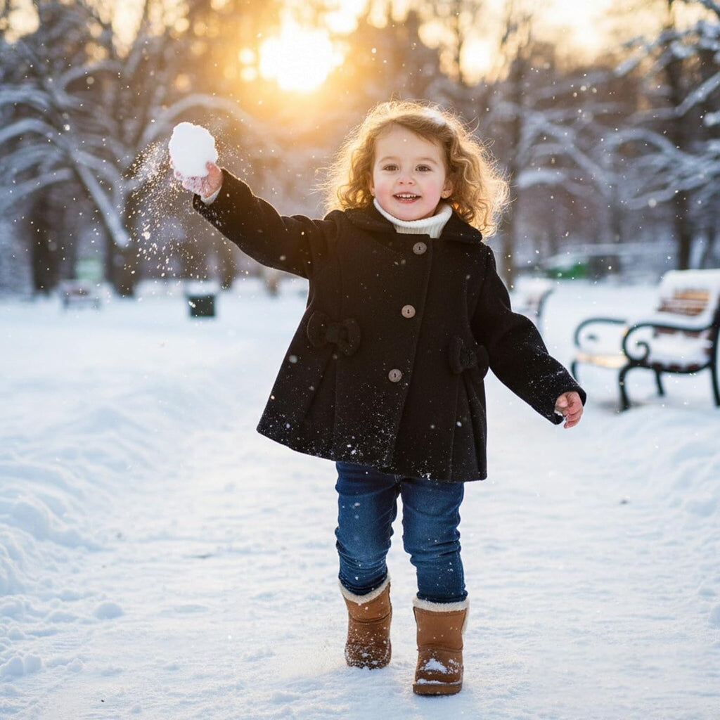 Toddler Baby Girl Coats Kids Thick Cloak Jacket Fall Winter Outwear Clothes