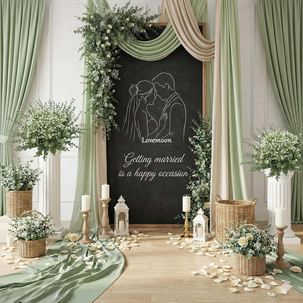 100 Pcs Mix Babys Breath Artificial Flowers Eucalyptus Stem Bulk
